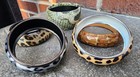 5 Vintage Animal Print Metal An Other Bangle Bracelets.  — photo 6