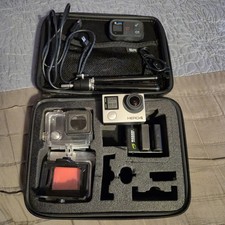 GOPRO HERO 4 SILVER EDITION ACTION CAMERA- READ DESCRIPTION