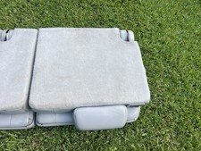 2007-2014 Chevy Tahoe Suburban Gmc Yukon Leather 3rd Third Row Rear Seats Gray