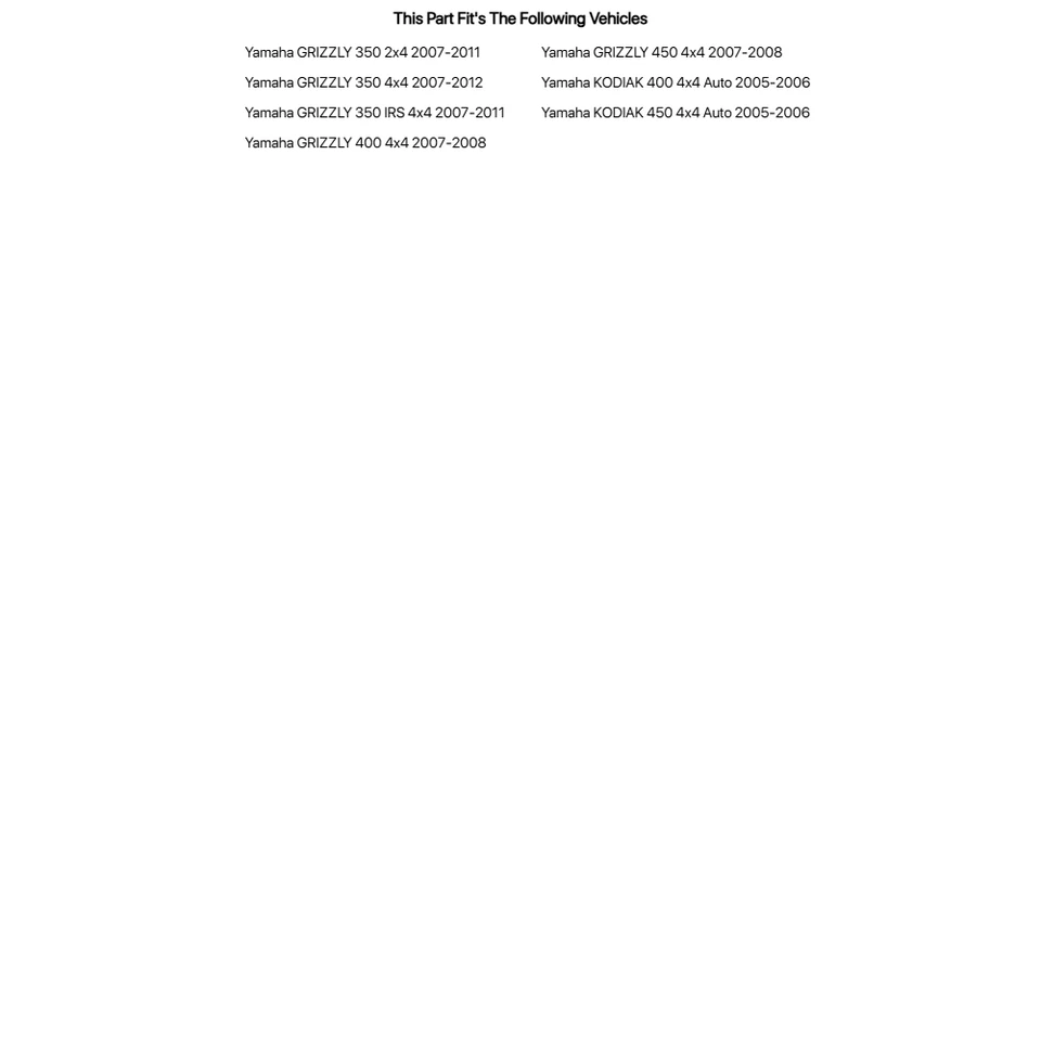 Cabrestante Tusk con cuerda sintética y placa de montaje para Yamaha Grizzly 450 4x4 2007-2008 Foto 4 de 4
