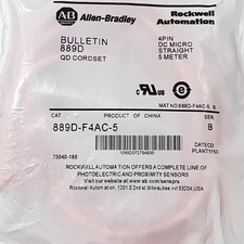 ALLEN BRADLEY 889D-F4AC-5 SER B 4-PIN MICRO STR 5M CORD