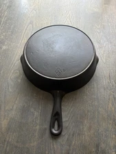Chicago Hardware Foundry CHF No.8 Cast Iron Skillet Diamond Logo RESTORED