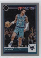 2023-24 Panini NBA Hoops Premium Stock Silver Prizm Tre Mann #53 1hd6