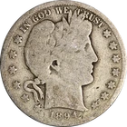 1894-S Barber Half Dollar