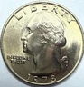 1978 Brilliant Uncirculated Washington Quarter (One Coin) Stock Image