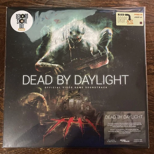 Dead by Daylight Soundtrack Vinyl Record RSD 2021 Limited 1000 Clear LP Horror