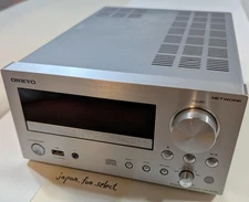 ONKYO Network CD Receiver CR-N755 Amplifier Hi-Fi Mini System Tested DLNA