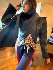 SOLD OUT NWT never Been Worn Mugler Leather Jacket Size Small