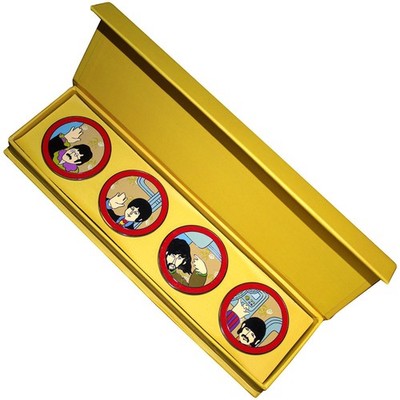 The Beatles Yellow Submarine Portholes Boxed Pin Badge Set One Size