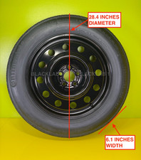 SPARE TIRE 18" FITS:2024 2025 2026 FORD BRONCO OUTER BANKS SPORT 28.4" DIAMETER