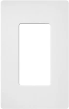 Lutron Claro Light Switch Cover Plate, 1 Gang Wallplate, for Decorator Light Swi