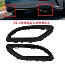 2x L+R Zierleiste Auspuffblende Blende Für Mercedes Benz A-Klasse W177