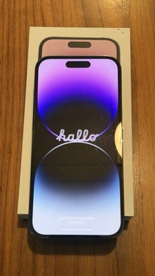 Apple iPhone 14 Pro 128 GB, 87%, OVP