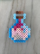Minecraft Unique Perler Bead Pixal Art one Of One Minecraft Potion
