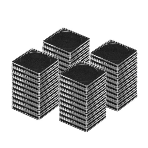 40Pcs Storage Box 40mm Coin Holder Capsules Case for Silver Dollar Display