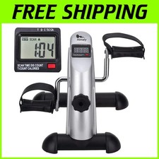 Portable Under Desk Bike Pedal Exerciser with LCD Screen