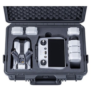 Drone Case for DJI Mini 3 / 4 Pro Fly More Combo Hard Plastic Waterproof Storage
