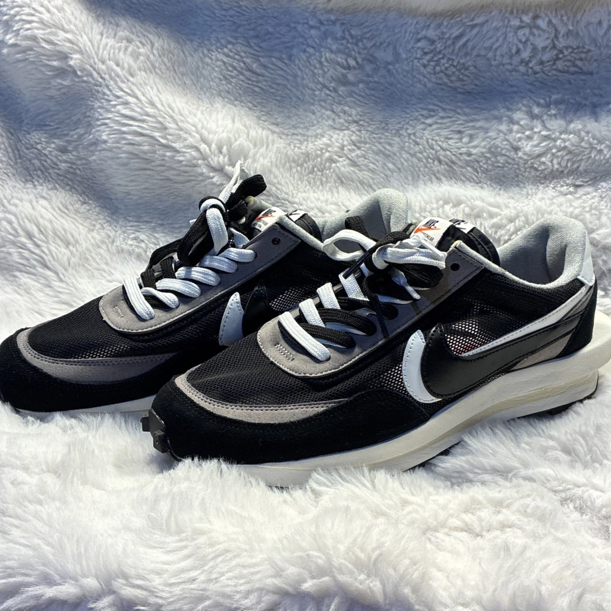 Nike sacai x LDWaffle White Nylon for Sale | Authenticity