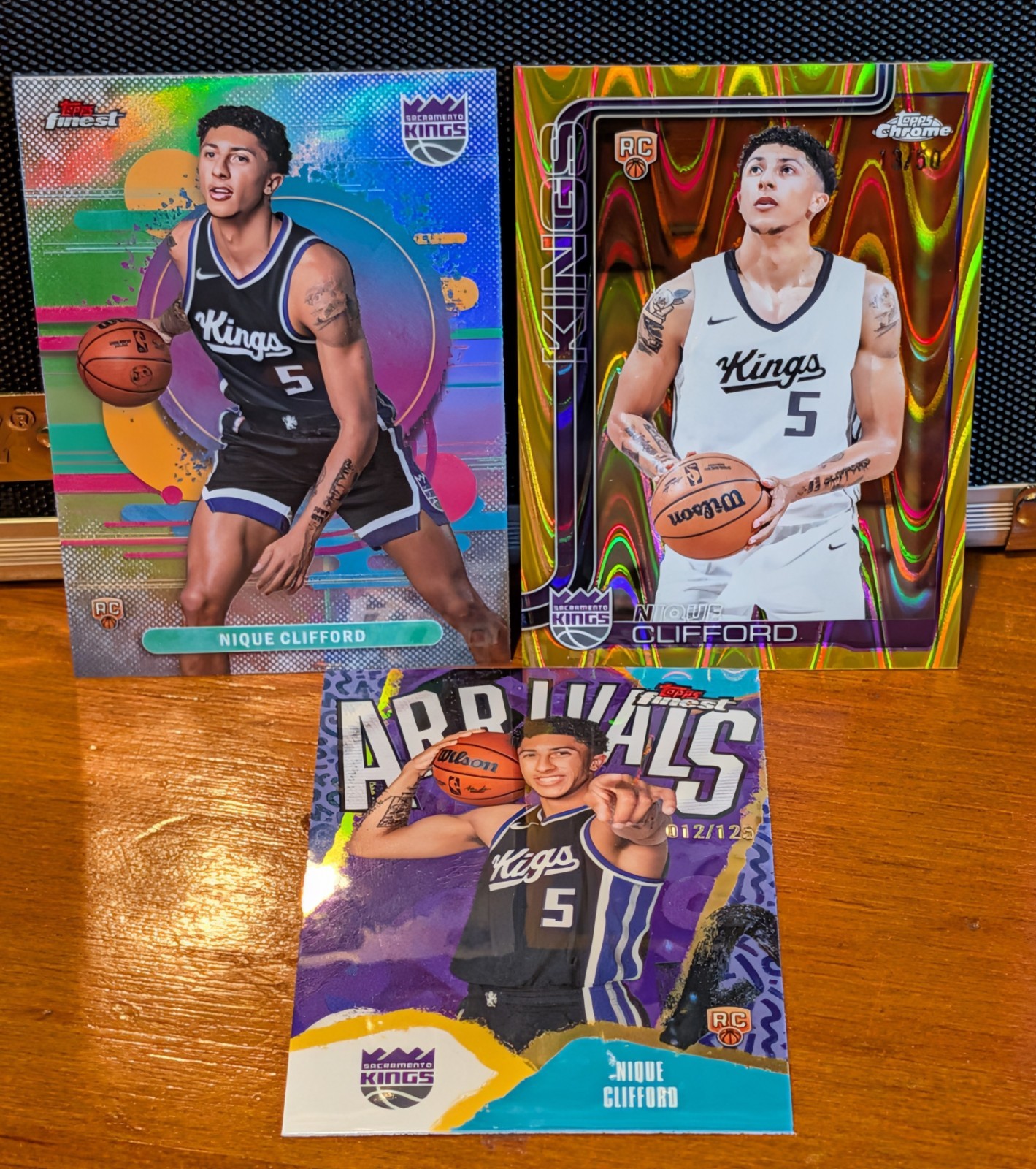Gold RayWave Rookie - 2025-26 Topps Chrome Nique Clifford #274 /50 Kings Finest