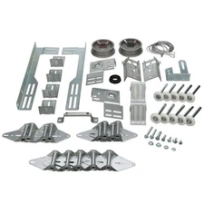 Garage Door Hardware Installation Kit Universal Fit Heavy Duty Parts 8 X 7 Ft