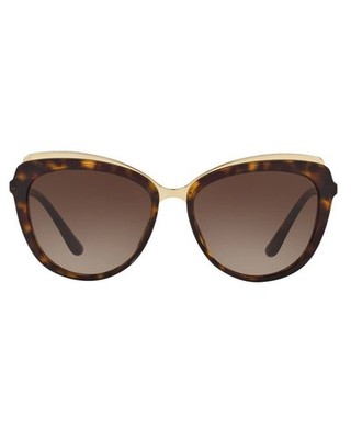 Dolce & Gabbana Sunglasses DG 4304 Cat Eye Havana Frames + Case