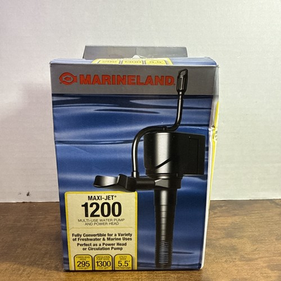 #ad Marineland Maxi Jet Pro 1200 Multi Use Water Pump amp; Powerhead 295 1300 GPH NEW $26.87