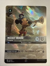 Mickey Mouse Trumpeter 220/204 Enchanted 2024 Lorcana Into The Inklands Card NM