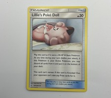 Lillie’s Poké Doll 197/236 Cosmic Eclipse Pokemon Tcg Card