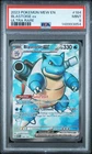 2023 POKEMON MEW EN-151 ULTRA RARE #184 BLASTOISE EX PSA 9