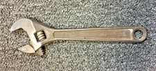 J.H. Williams & Co, 8 IN. Superjustable, AB-8, FORGED ALLOY WRENCH, USA