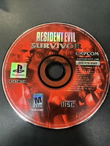 Resident Evil: Survivor (Sony PlayStation 1, 2000)