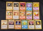 Vintage Pokemon Team Rocket Lot 16 Cards Dark Vaporeon Eevee Charmander