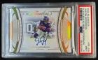 2024 Panini Flawless Justin Jefferson Flyers Auto #/25 Vikings PSA 9