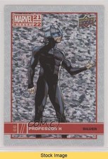 2021-22 Upper Deck Marvel Annual Silver Sparkle Professor X #66 READ 6kv