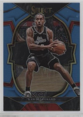 2022-23 Panini Select Concourse Light Blue Prizm 161/299 Kawhi Leonard #65 jg5