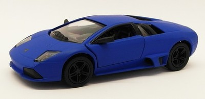Lamborghini Murcielago LP640 blau - Kinsmart Pull Back & Go Metall Modellauto