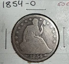 1854-O Liberty Seated Half Dollar -Historic Coin- Very Good-Looking Coin!!! L@@K