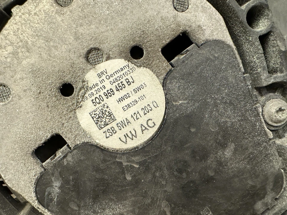 VW GOLF RAUDI TTS S3 2.0 TFSI VENTILADOR RADIADOR CON CUBIERTA 2016-2020 5WA121205B Foto 4 de 4