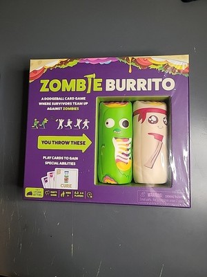 Zombie Burrito A Dodgeball Card Game, By Exploding Kittens Throw Party New (198)