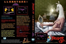 Atari Jaguar CD Game Llamatron, FULL Color in DVD case