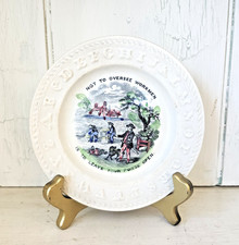 Antique Staffordshire  Alphabet ABC 6.25 Chil...
