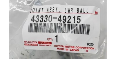 TOYOTA RAV4 ACA3# 2006-2018 Genuine Lower Ball Joint Assy Front