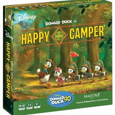 MAESTRO WALT DISNEY DONALD DUCK IN HAPPY CAMPER GAME BOX FACTORY SEALED SHIP NOW