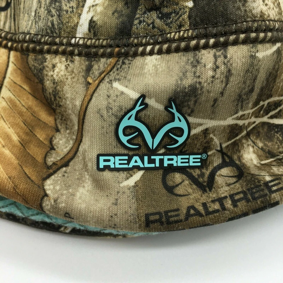 RealTree Edge Womens Heat Retention Camo Beanie Blue Interior BRAND NEW - Image 3 of 4