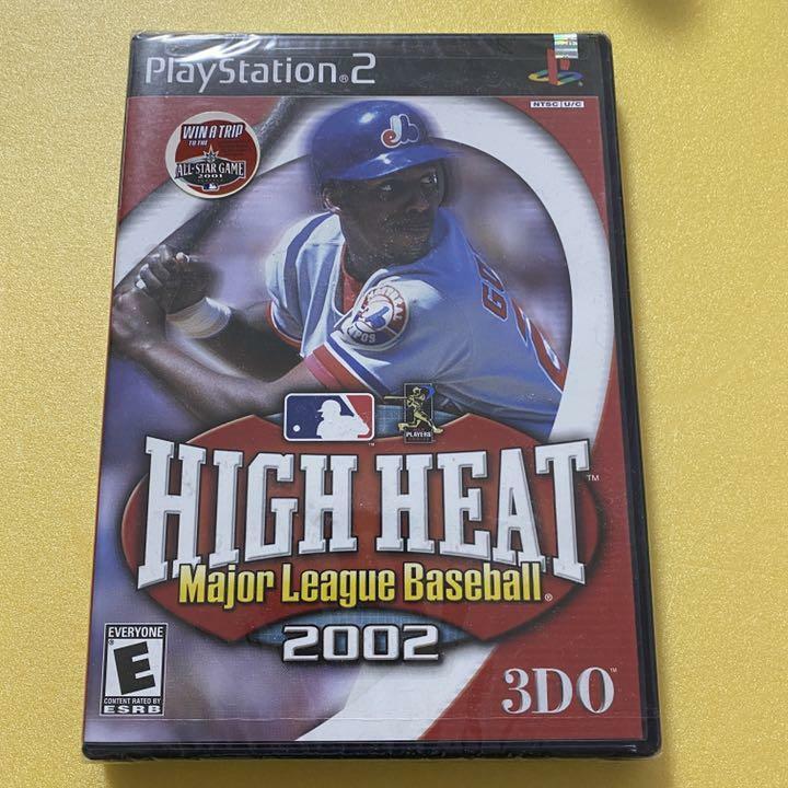 SONY PS2 HIGH HEAT Major League Baseball 2002 NEW SEALED US