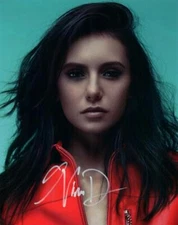 Nina Dobrev  autographed 8x10 Photo Really nice signed photo and COA