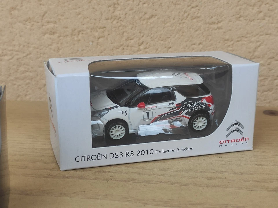 Lotto Peugeot 207 S2000,Citroen C2 S1600,Citroen DS3 R3 1/64 Norev Die Cast - Immagine 2 di 4