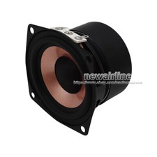1PC 2.5" inch 4Ohm 8-15W HiFi Full Range Speaker Audio Stereo Woofer Loudspeaker