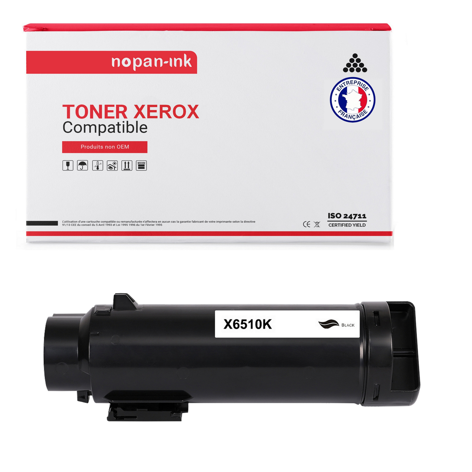 Toner Xerox 106R03476 noir Nopan Ink pour imprimer des rapports nets