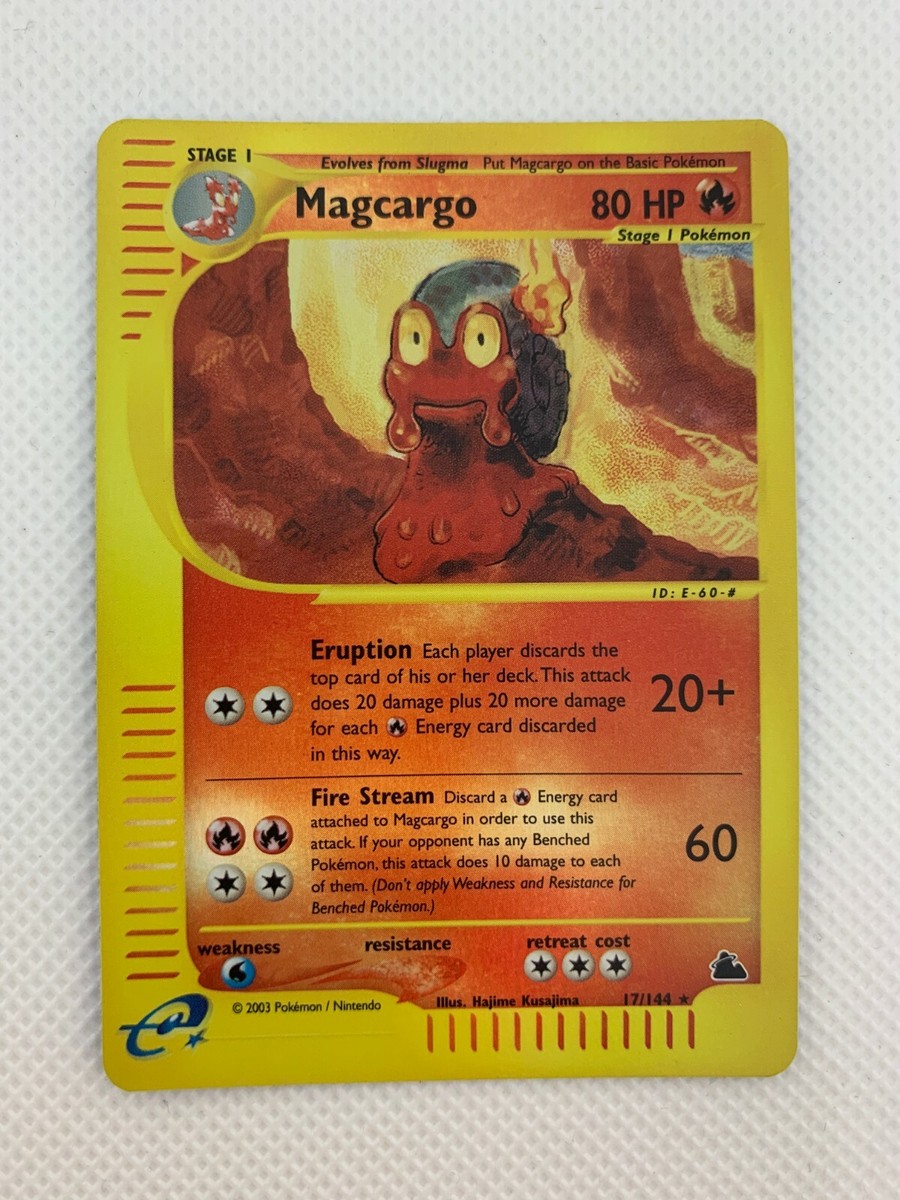 Pokemon Magcargo Reverse Holo Skyridge 17/144 BGS/CGC/PSA